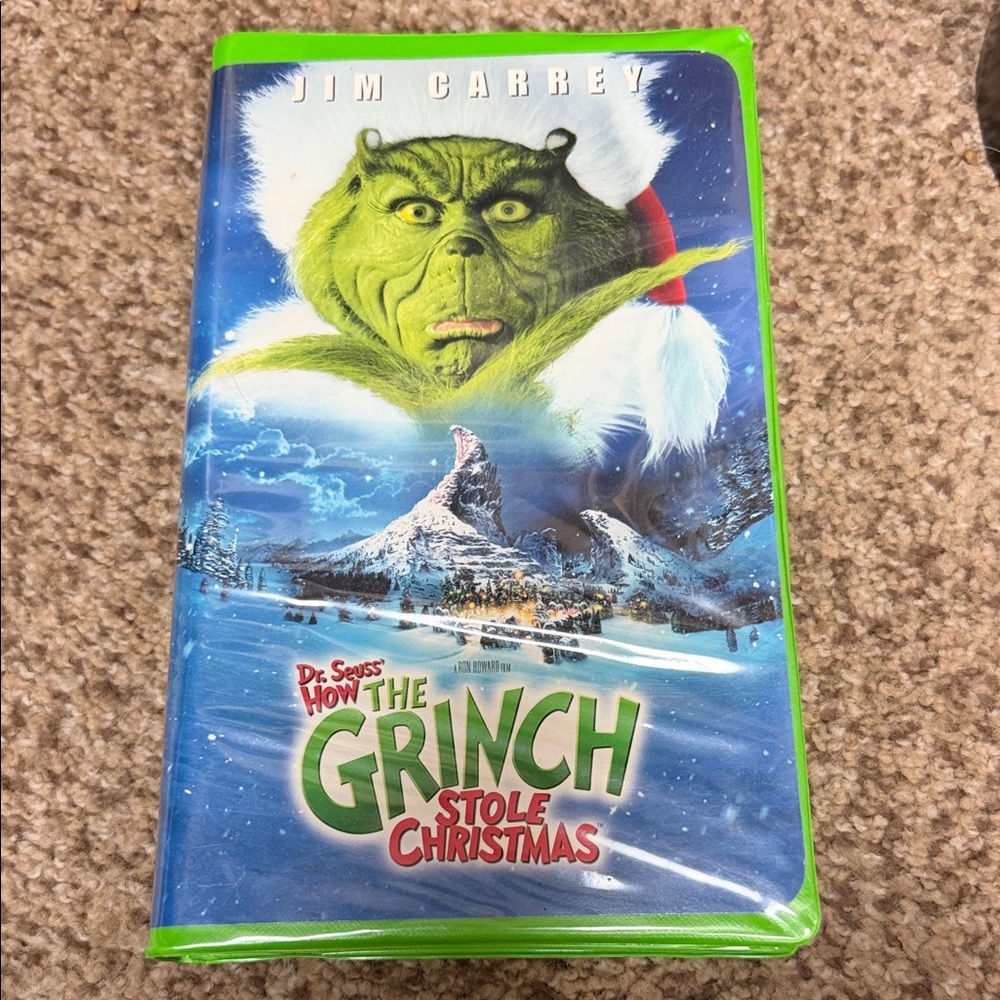Vintage Dr. Seuss' How the Grinch Stole Christmas VHS